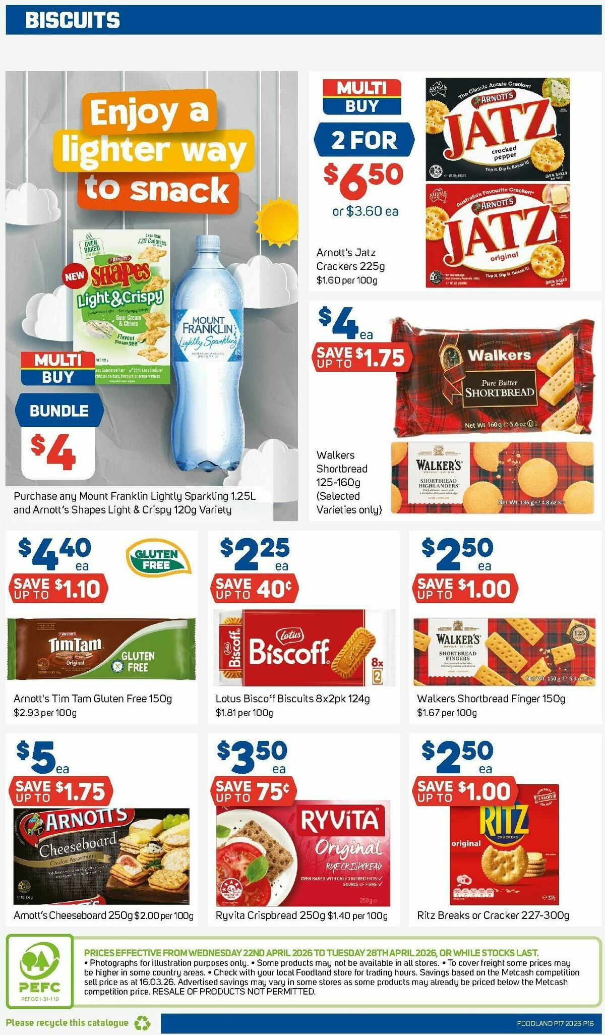 Foodland Catalogues from 22 April