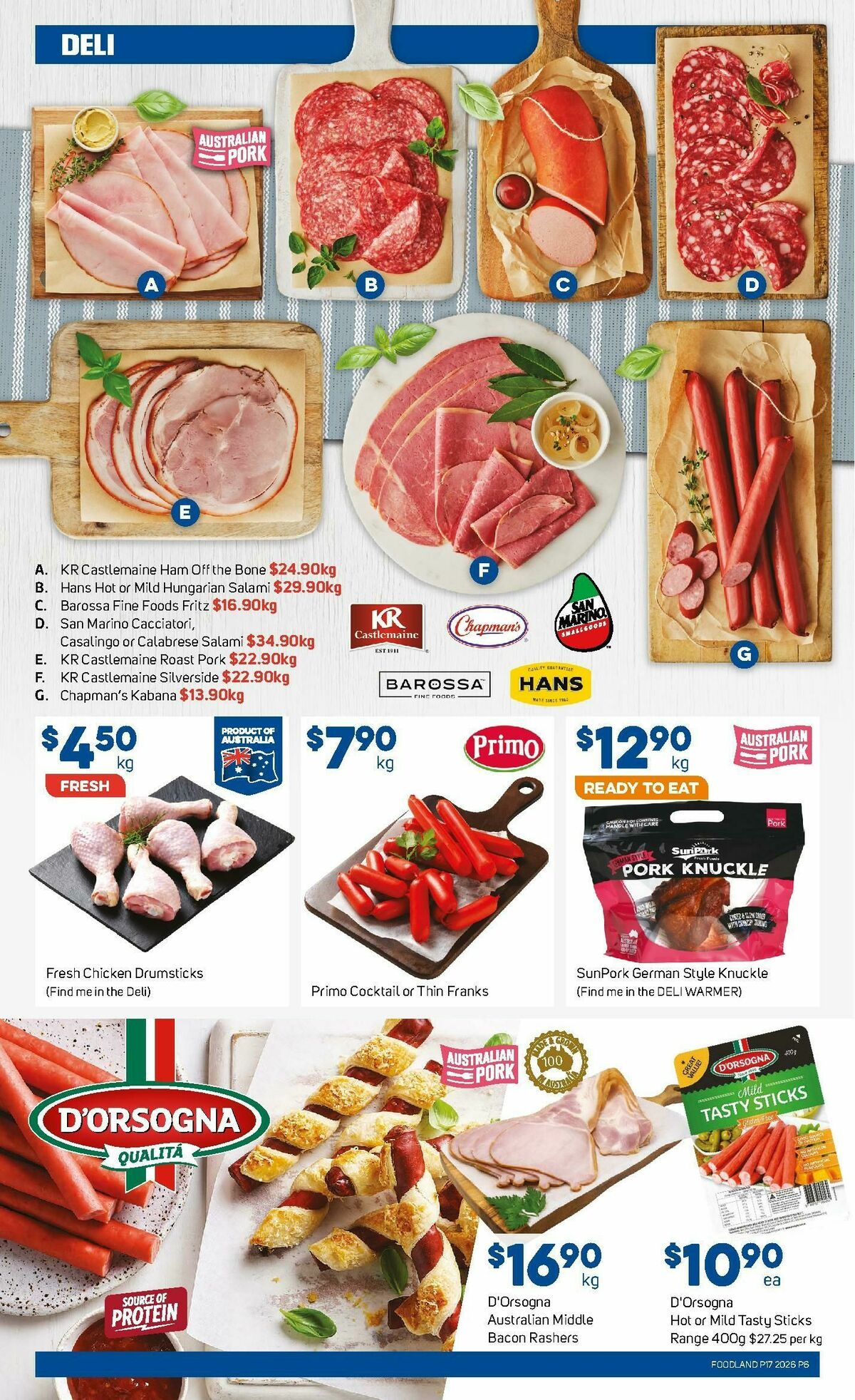 Foodland Catalogues from 22 April
