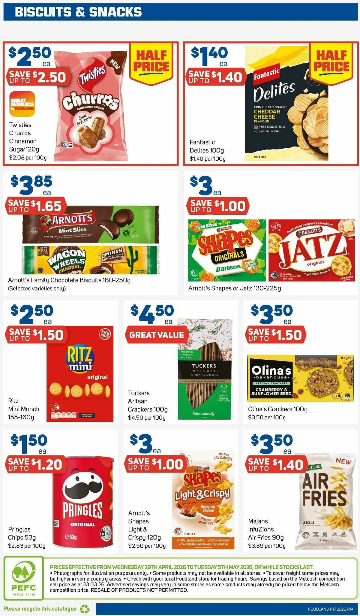 Foodland Catalogues from 29 April