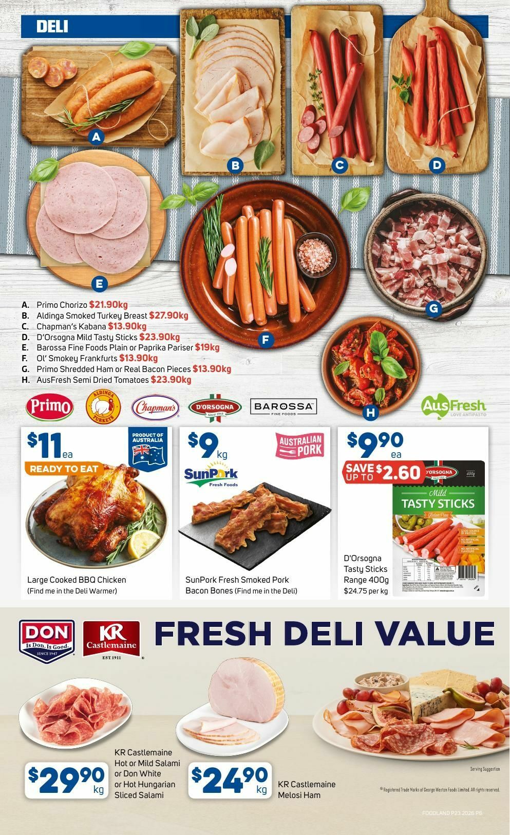 Foodland Catalogues from 3 June