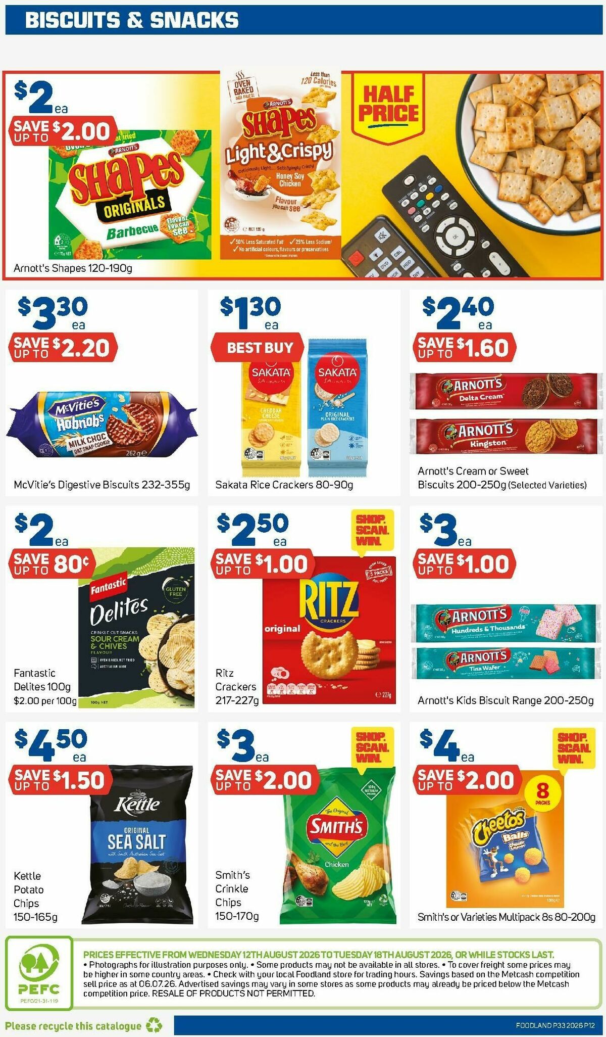 Foodland Catalogues from 12 August