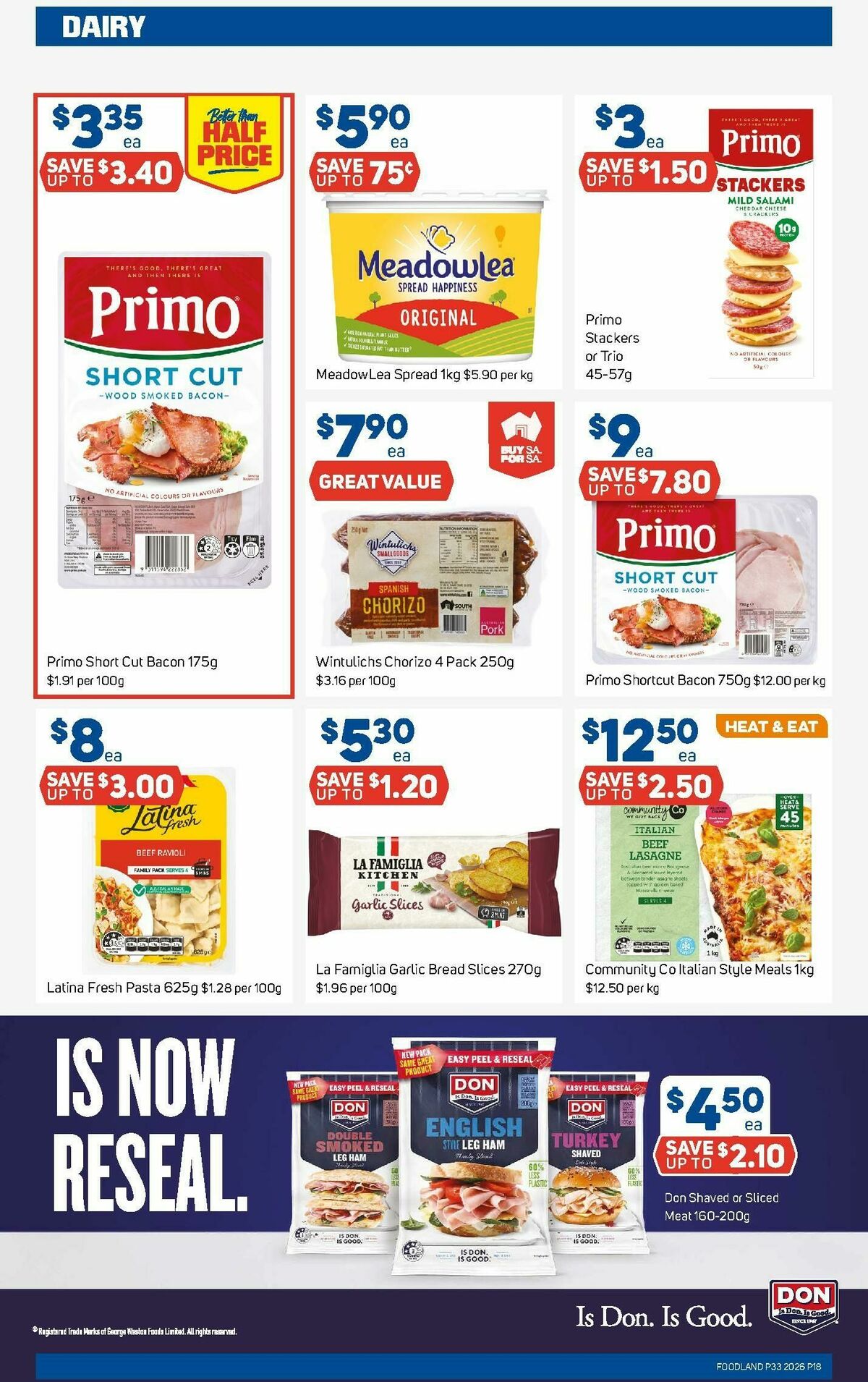 Foodland Catalogues from 12 August