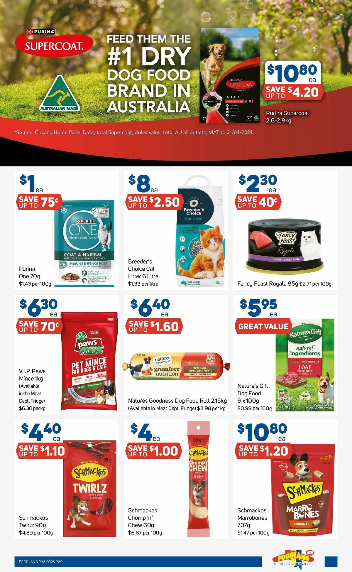 Foodland Catalogues from 12 August
