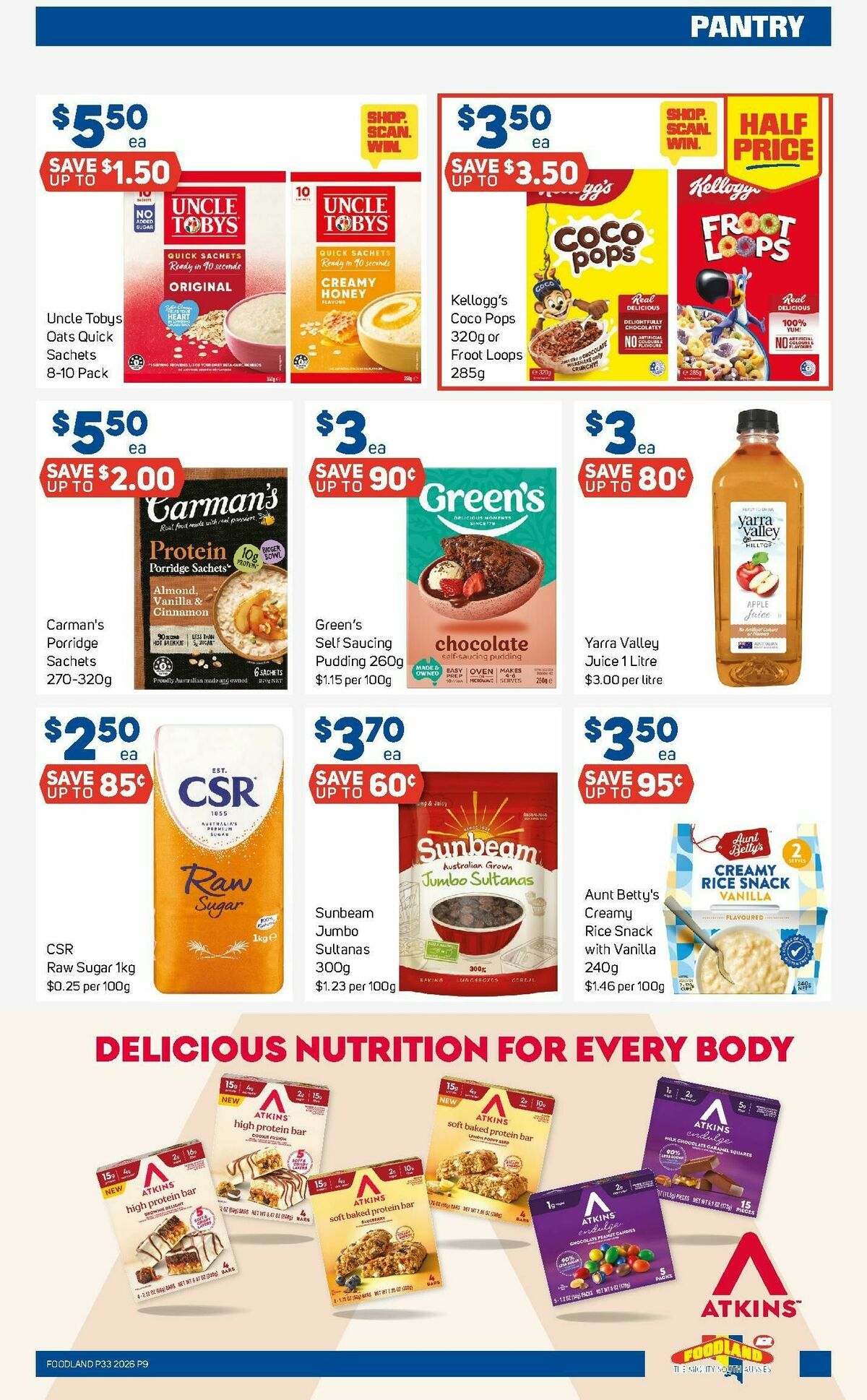 Foodland Catalogues from 12 August