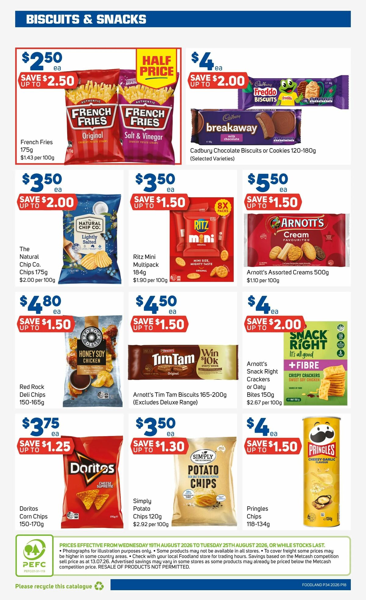 Foodland Catalogues from 19 August