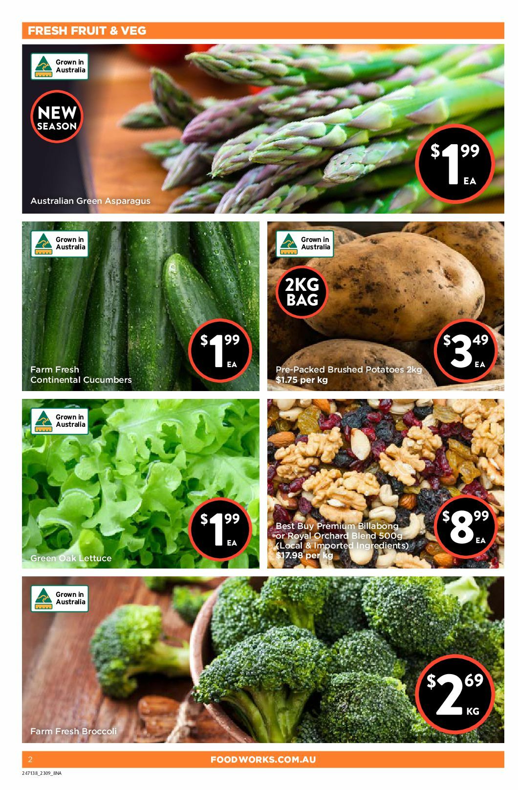 FoodWorks Catalogues from 23 September