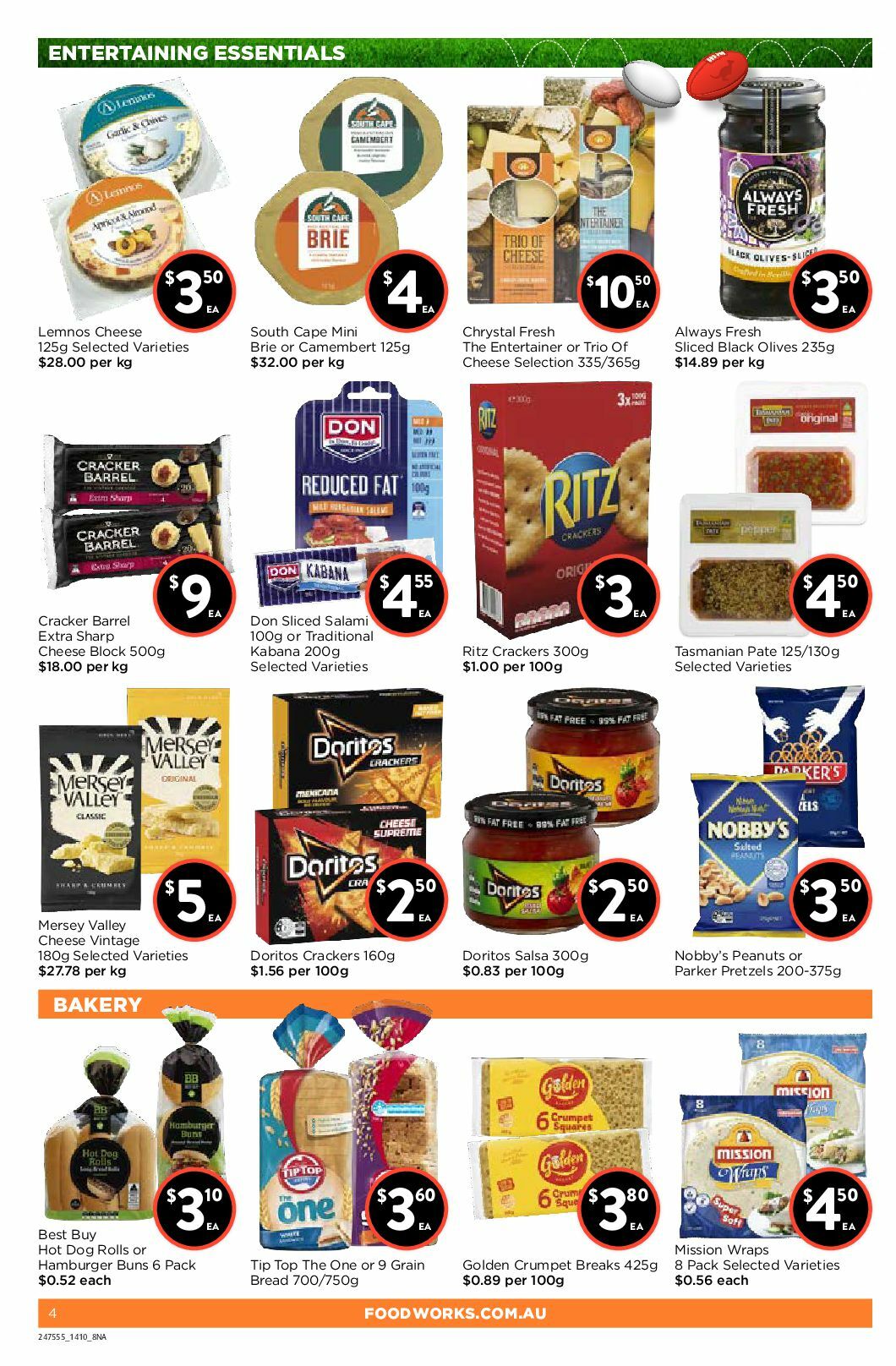 FoodWorks Catalogues from 14 October