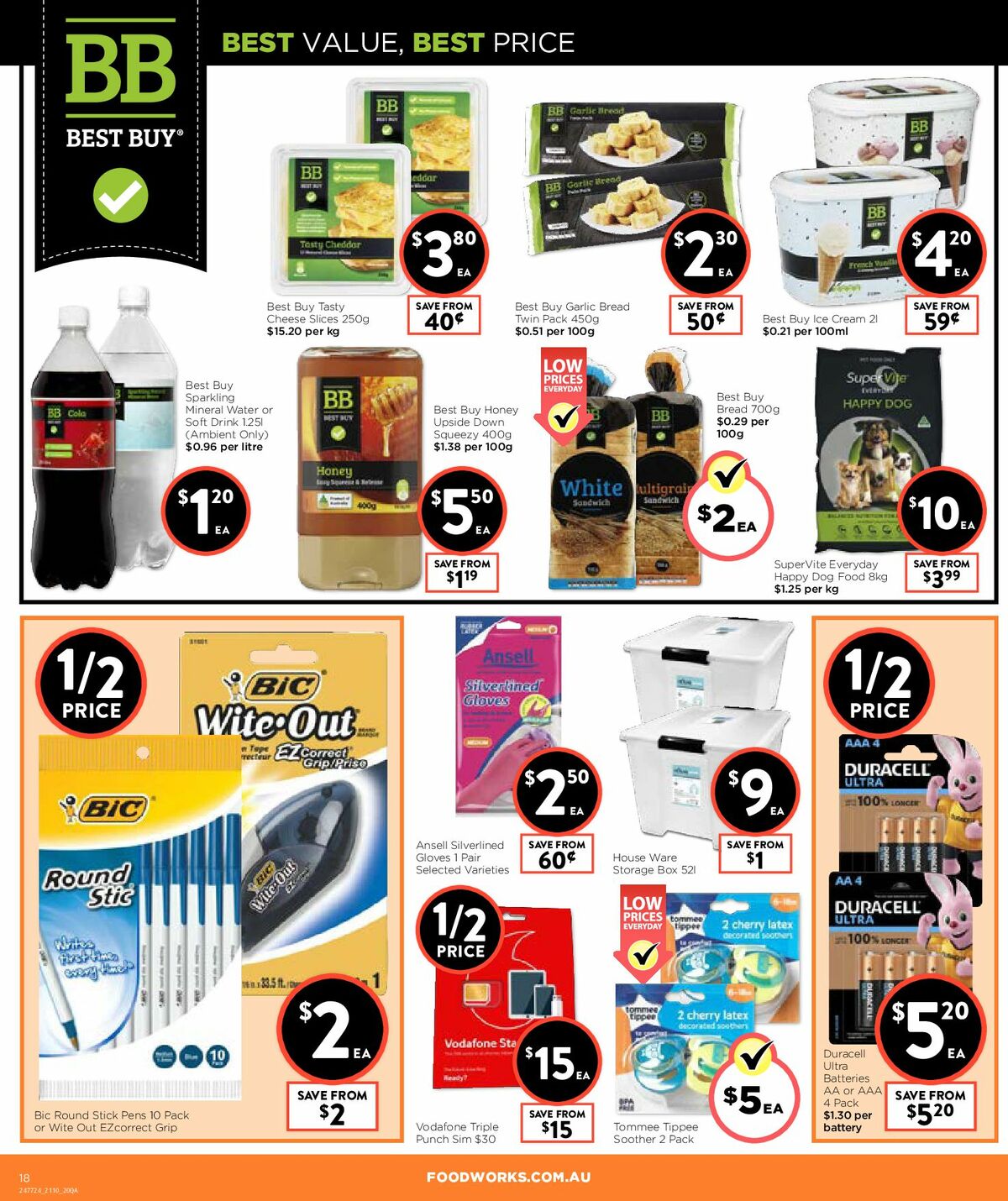FoodWorks Supermarket Catalogues from 21 October