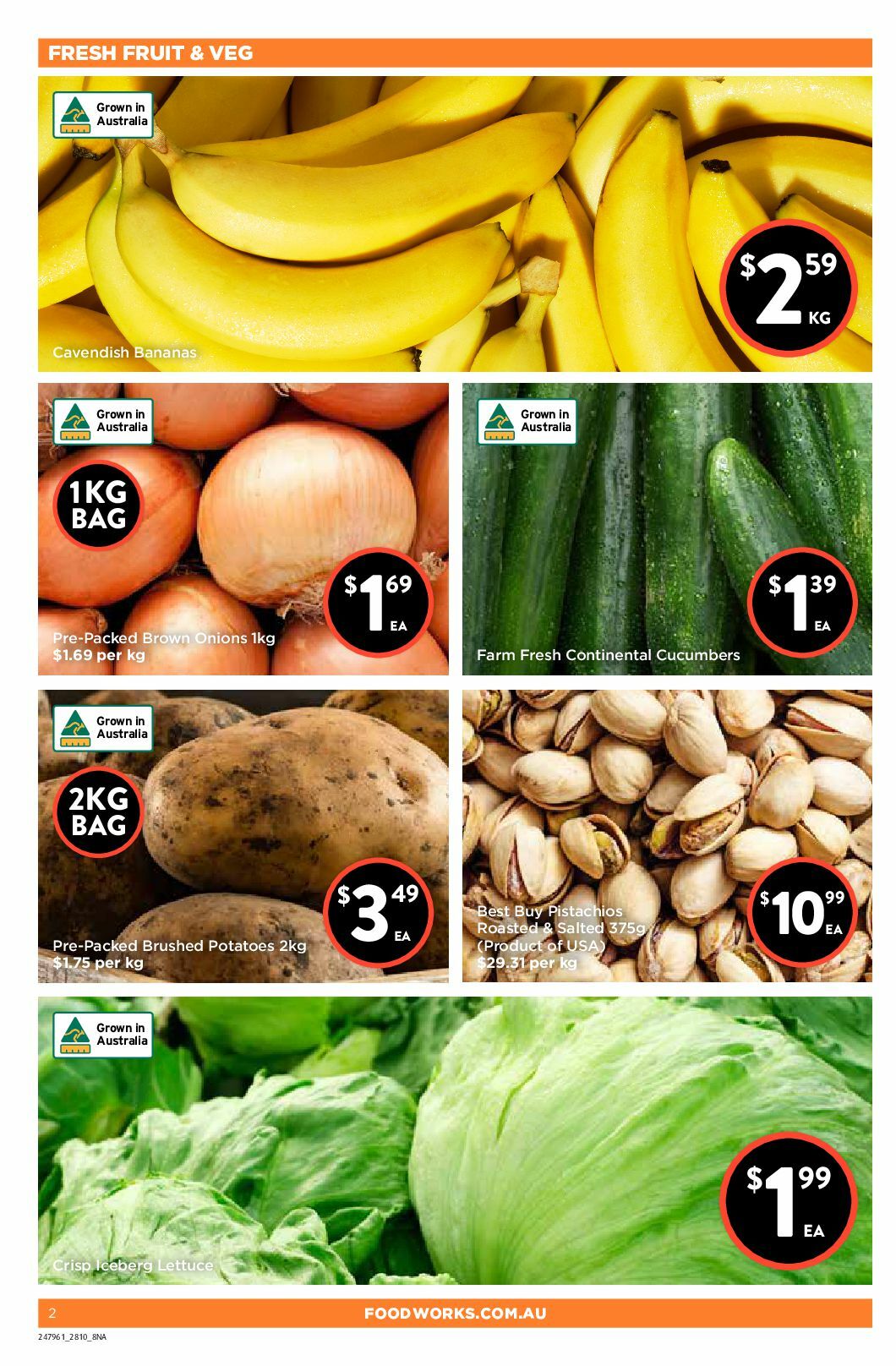 FoodWorks Catalogues from 28 October