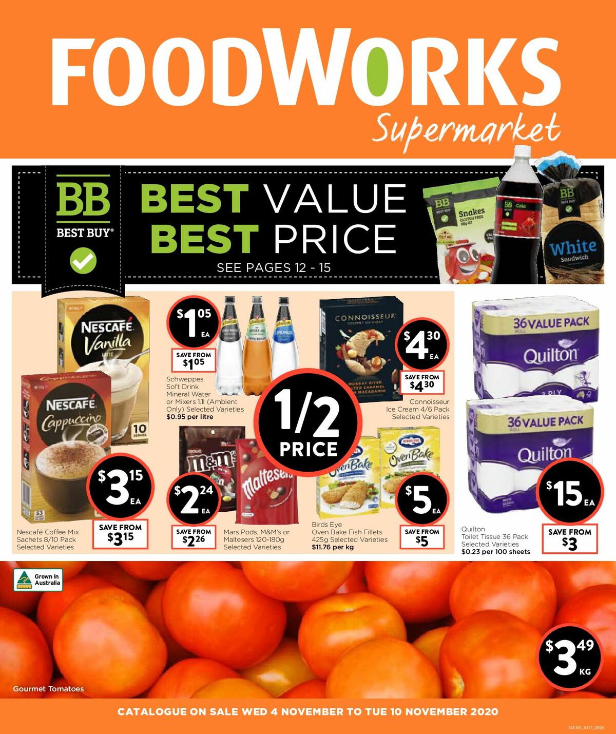 FoodWorks Catalogues from 4 November