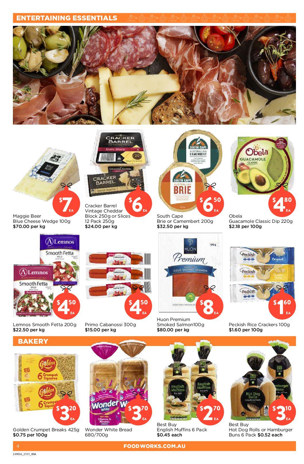 FoodWorks Catalogues from 25 November