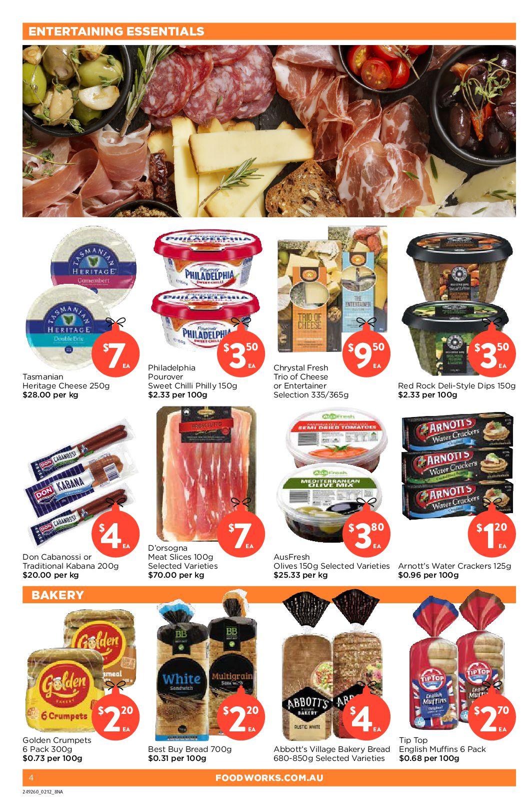 FoodWorks Catalogues from 2 December