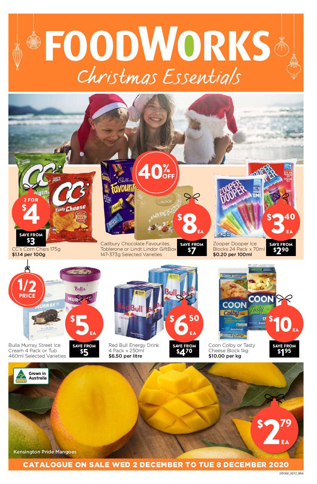 FoodWorks Catalogues from 2 December