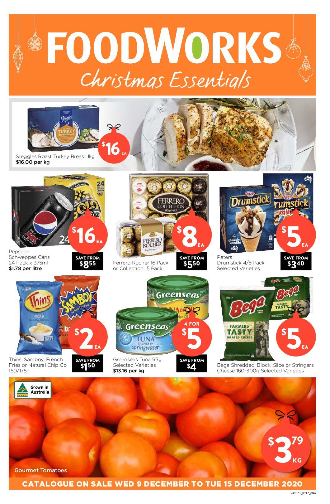 FoodWorks Catalogues from 9 December