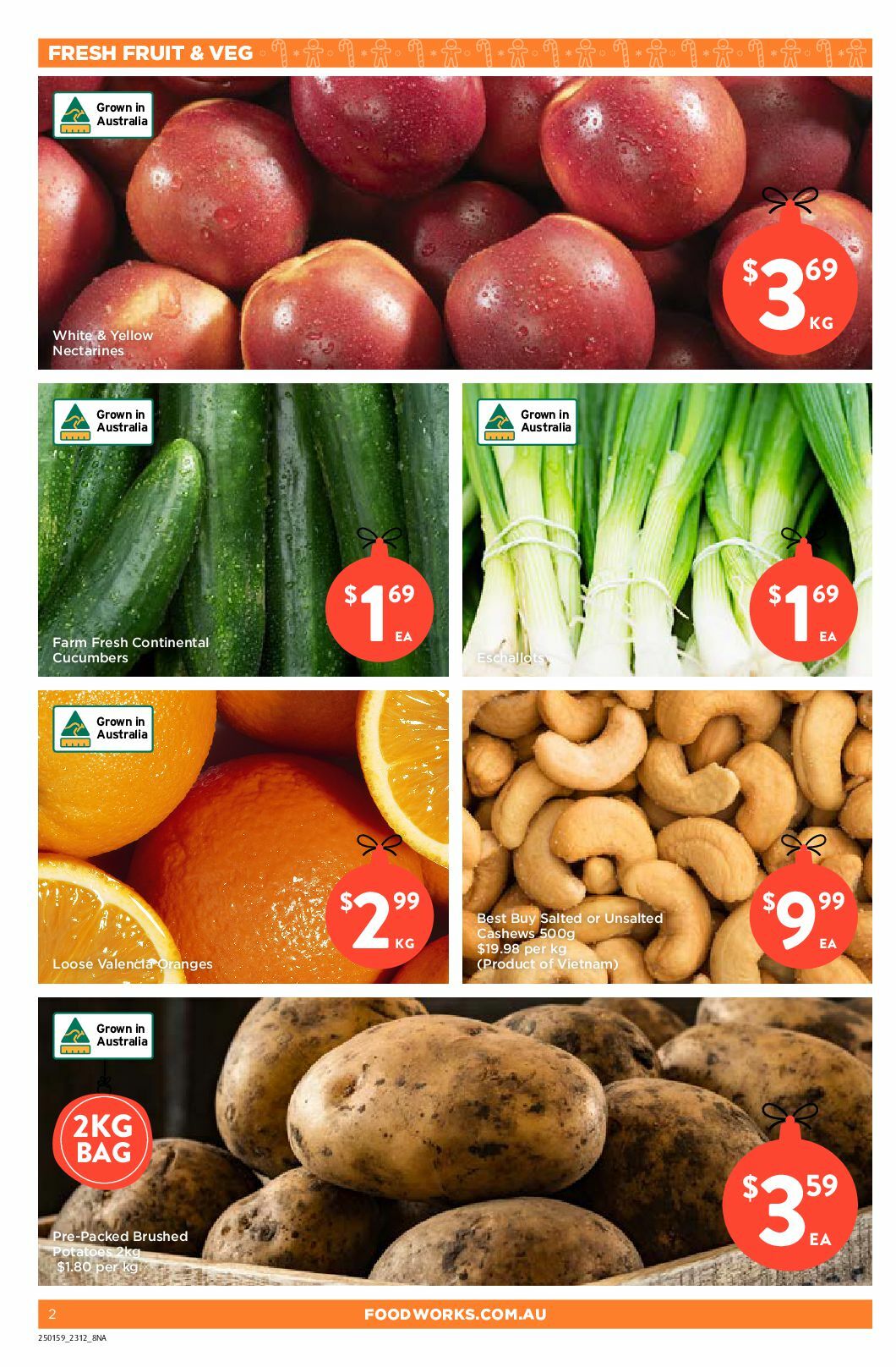 FoodWorks Catalogues from 23 December