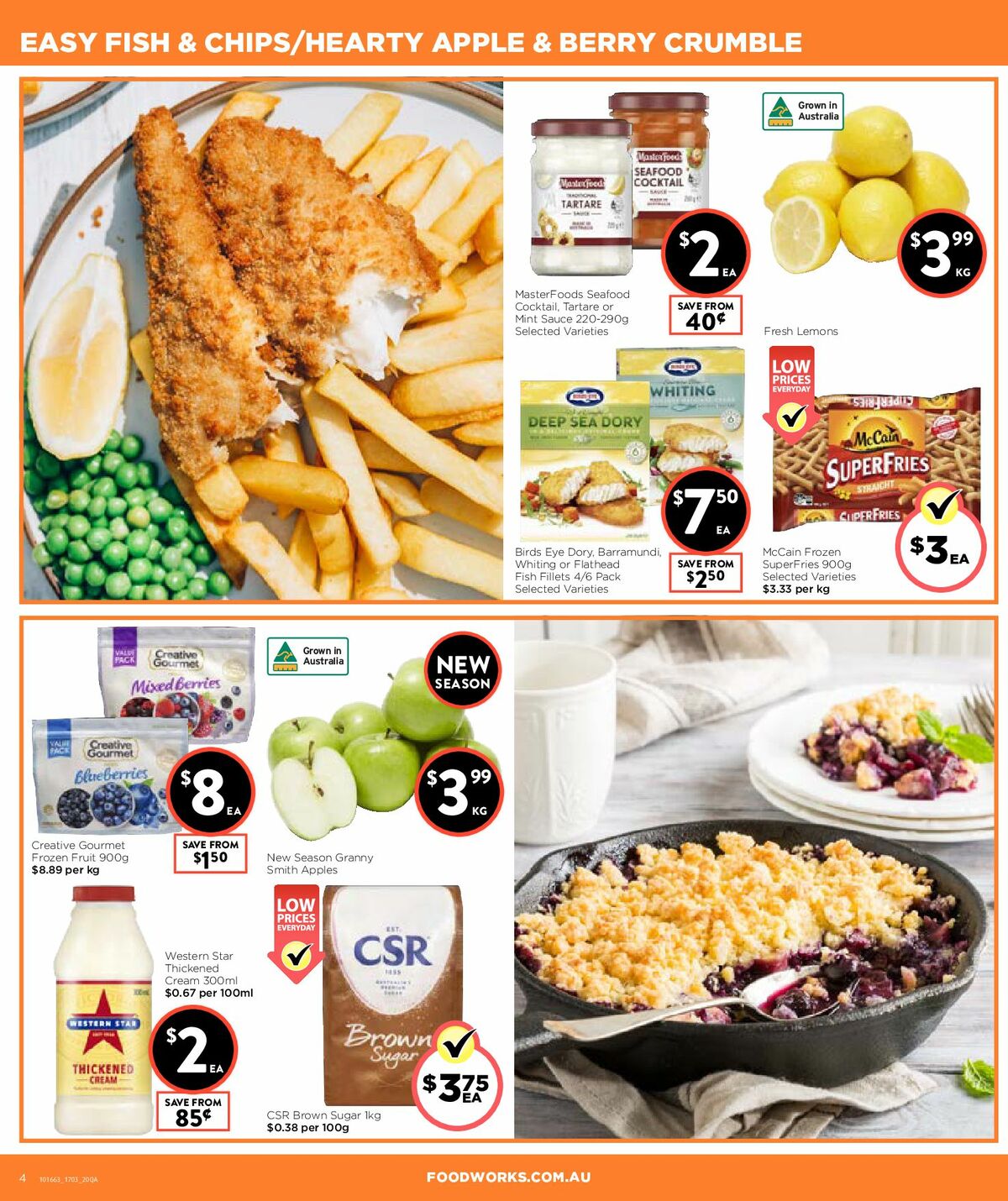 FoodWorks Supermarket Catalogues from 17 March