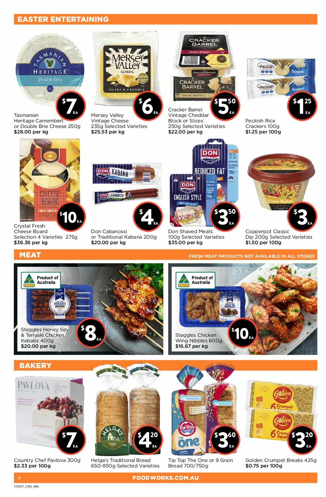 FoodWorks Catalogues from 24 March