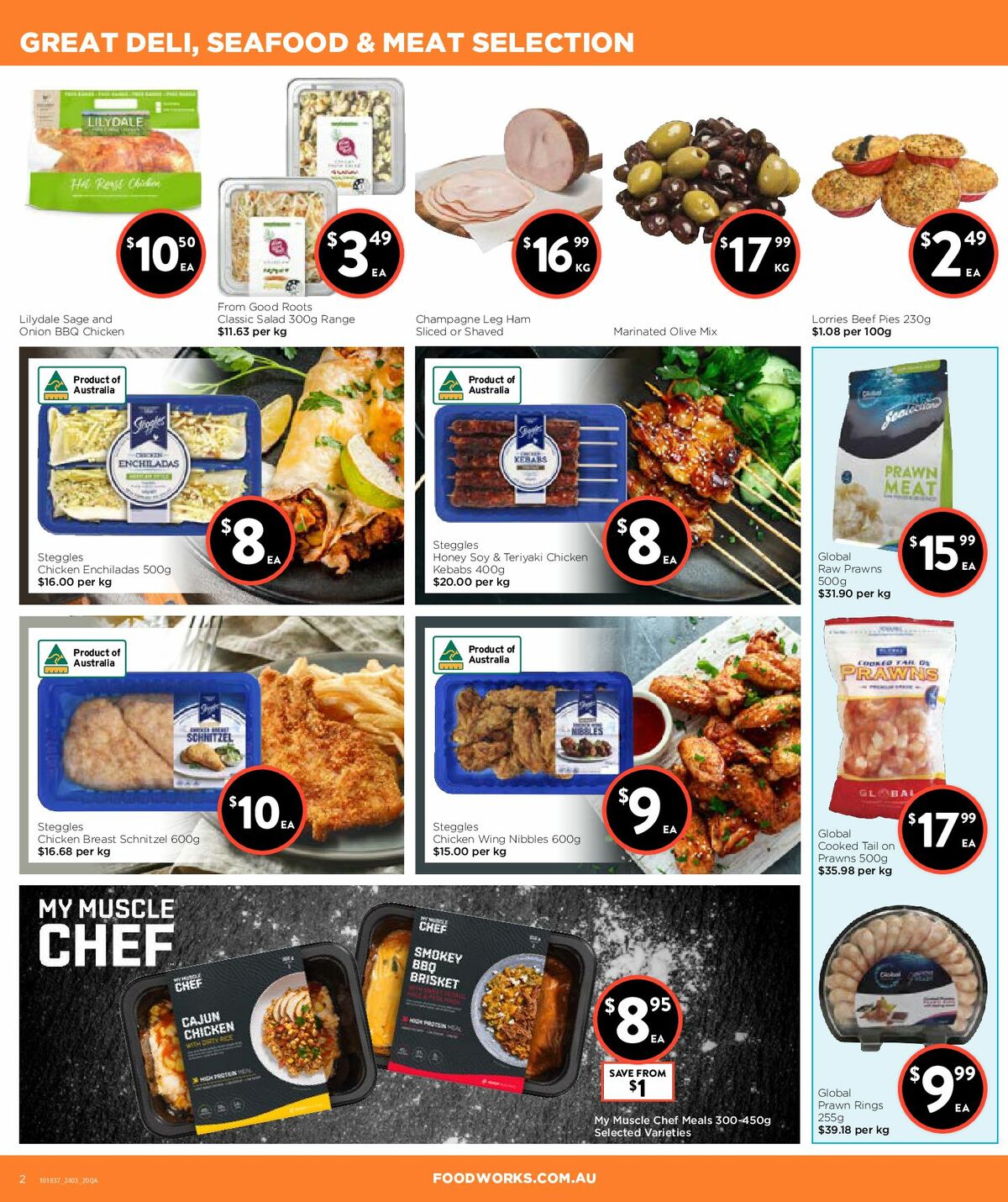 FoodWorks Supermarket Catalogues from 24 March