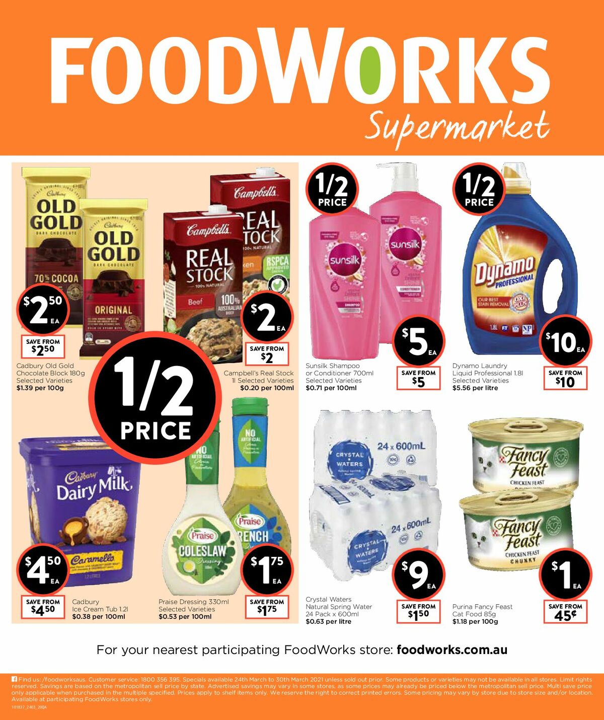 FoodWorks Supermarket Catalogues from 24 March