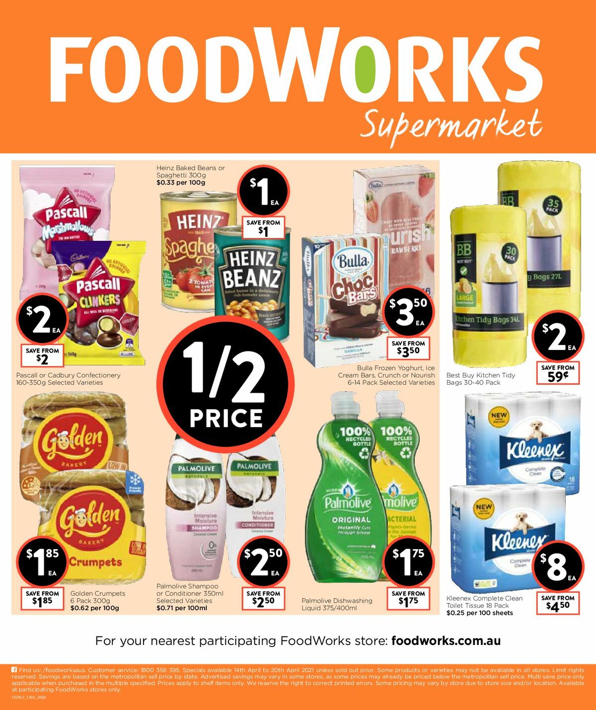 FoodWorks Supermarket Catalogues from 14 April