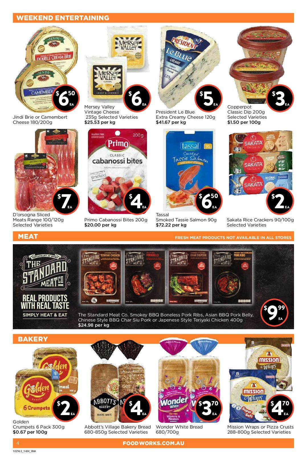 FoodWorks Catalogues from 14 April