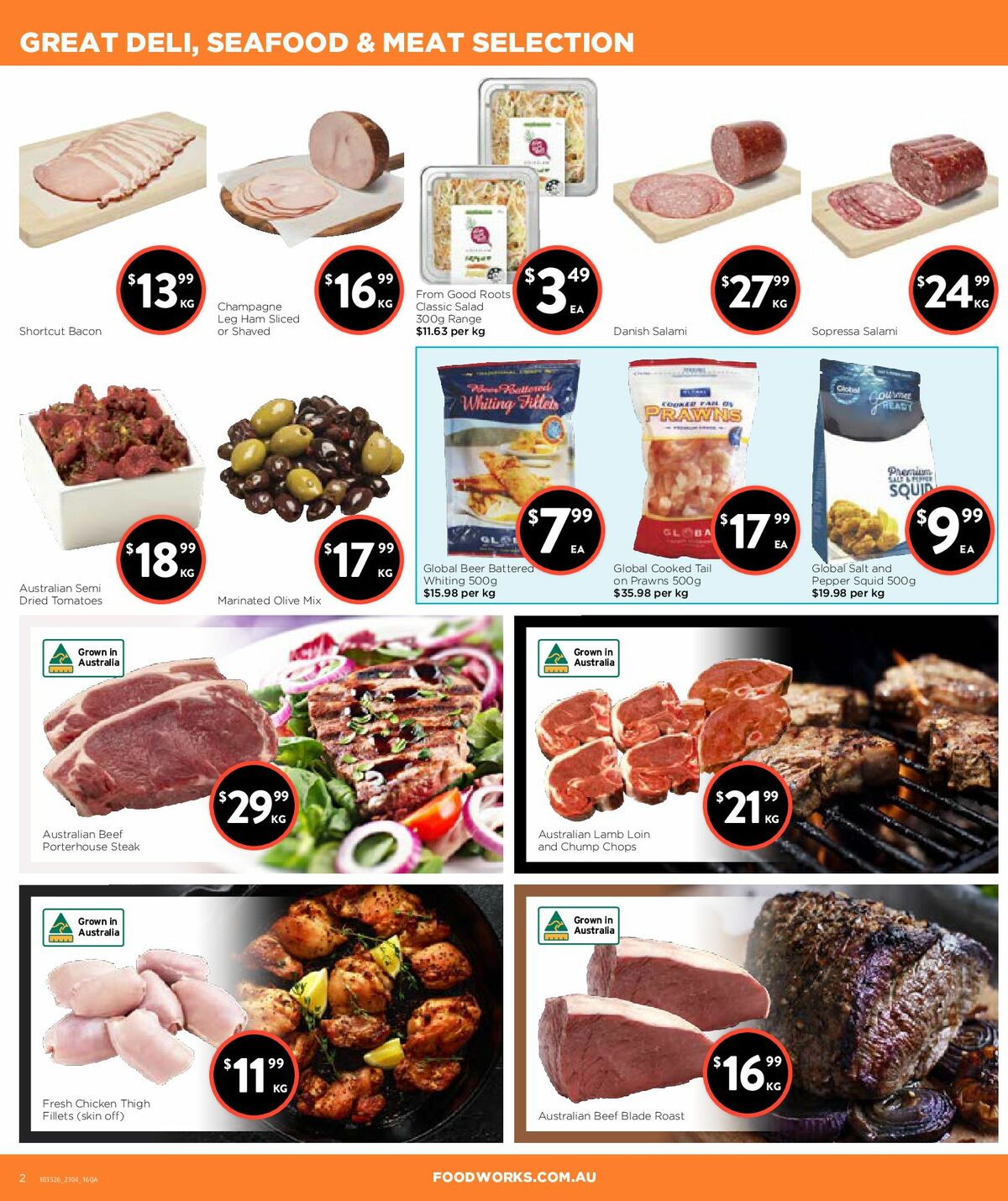 FoodWorks Supermarket Catalogues from 21 April