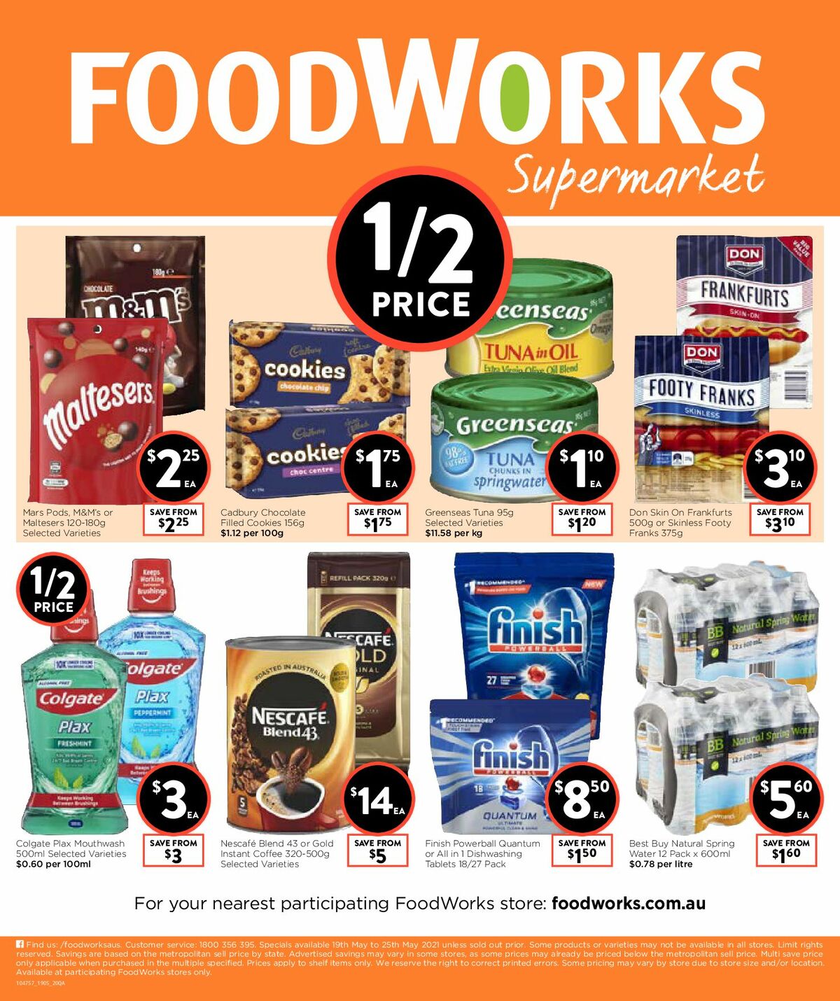 FoodWorks Supermarket Catalogues from 19 May