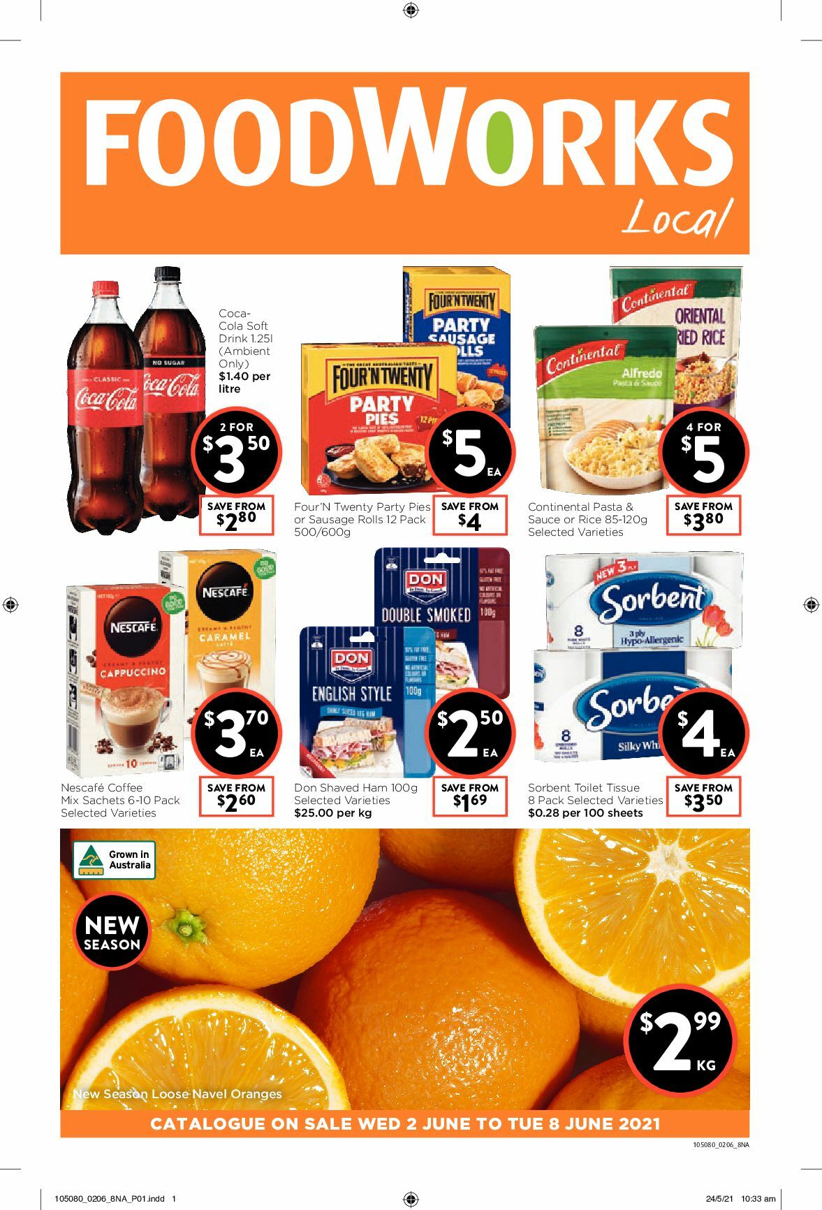FoodWorks Catalogues from 2 June