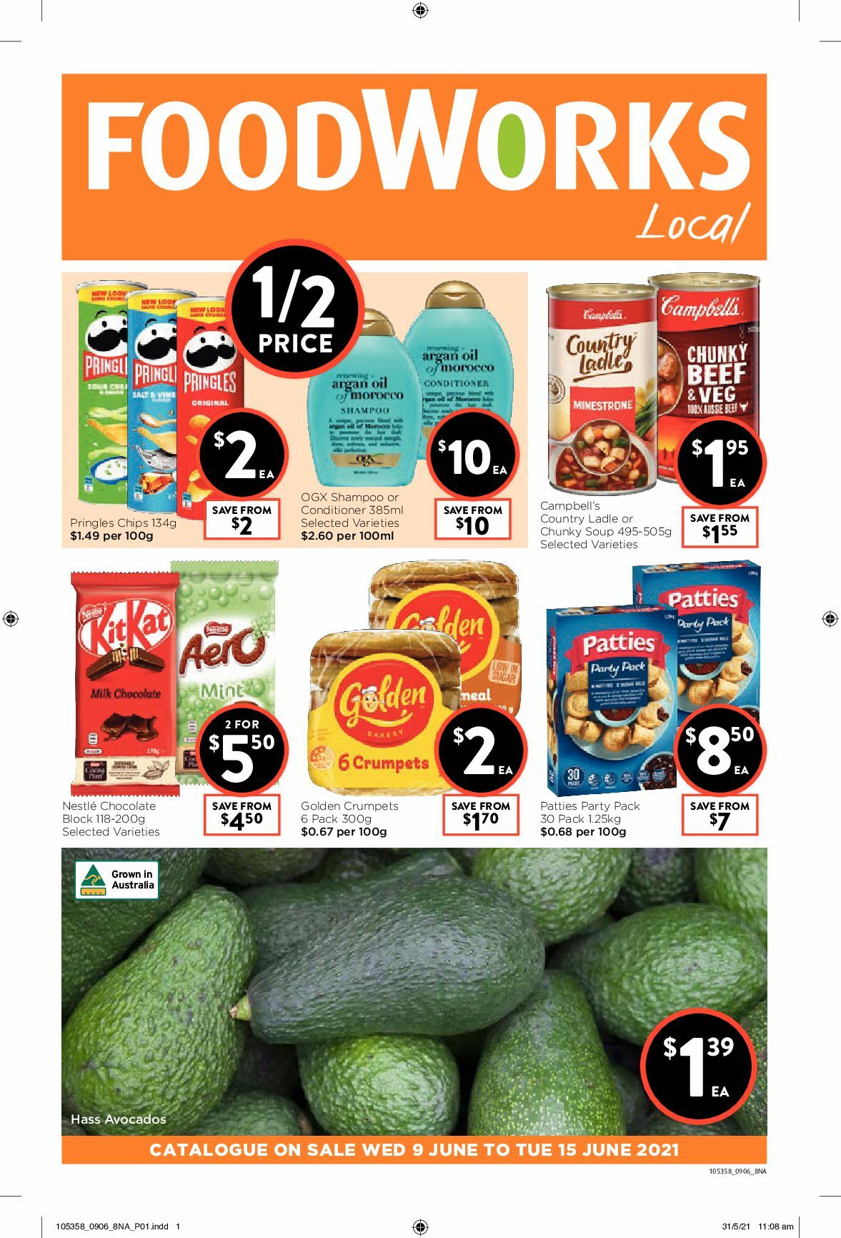 FoodWorks Catalogues from 9 June