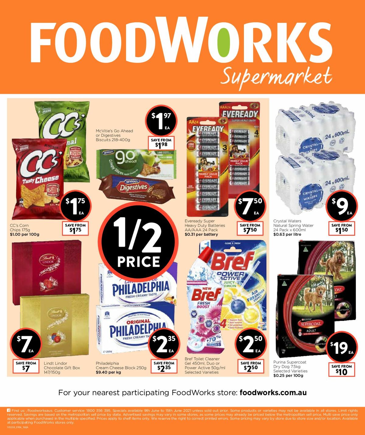 FoodWorks Supermarket Catalogues from 9 June
