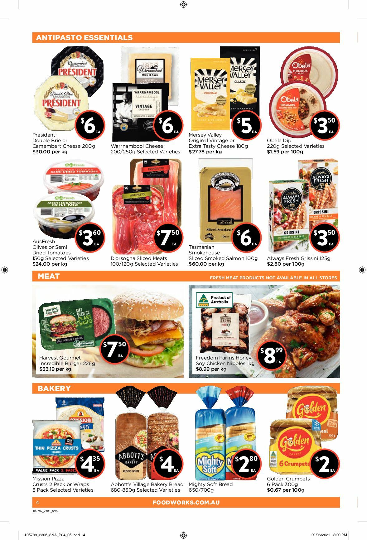 FoodWorks Catalogues from 23 June