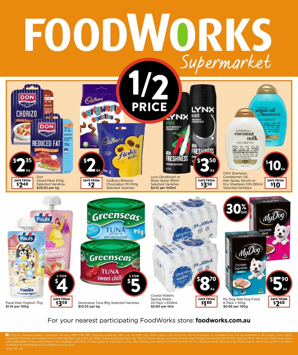 FoodWorks Supermarket Catalogues from 14 July