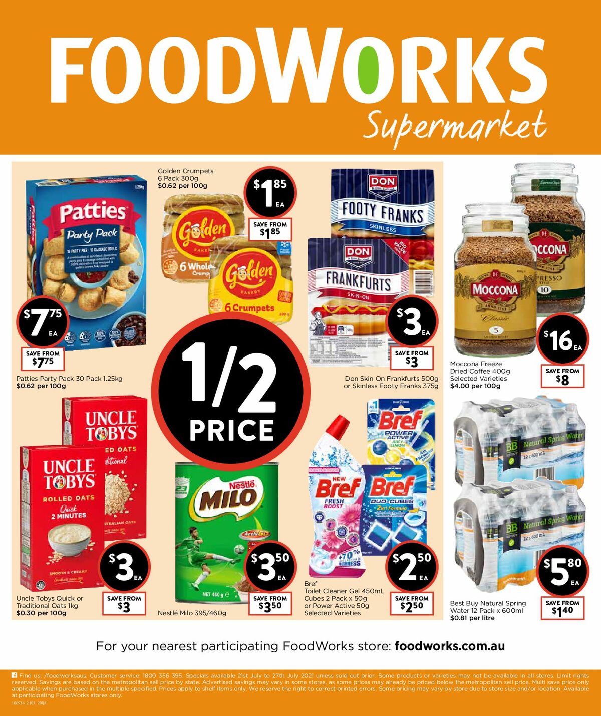 FoodWorks Supermarket Catalogues from 21 July