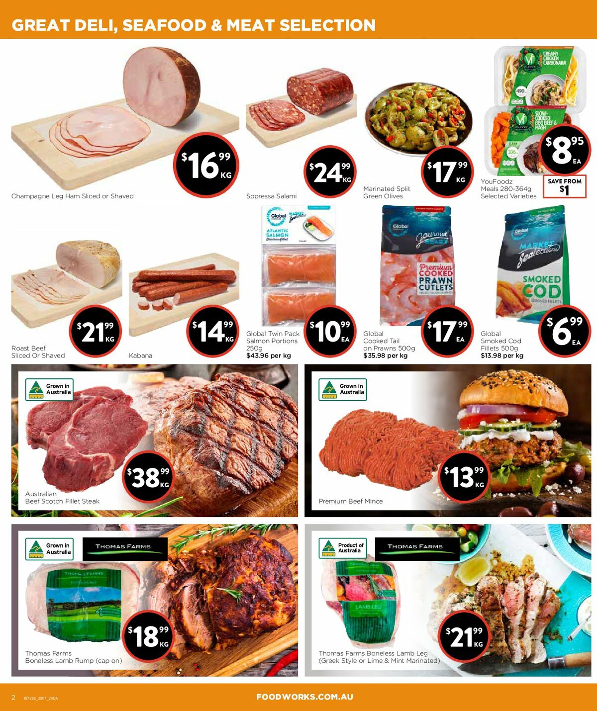 FoodWorks Supermarket Catalogues from 28 July