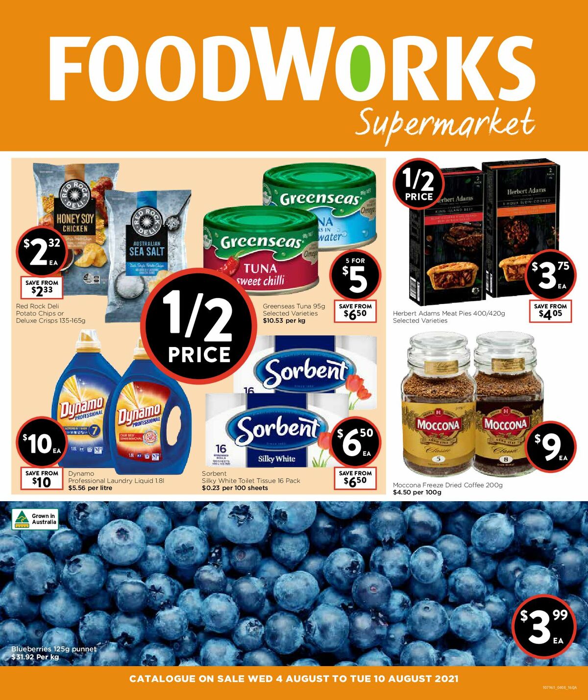 FoodWorks Supermarket Catalogues from 4 August