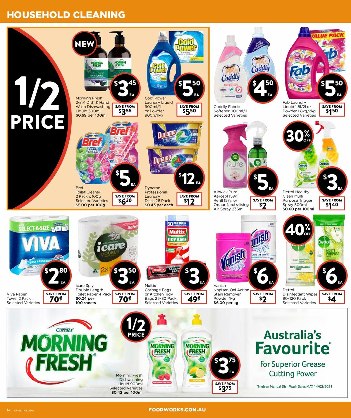 FoodWorks Supermarket Catalogues from 18 August
