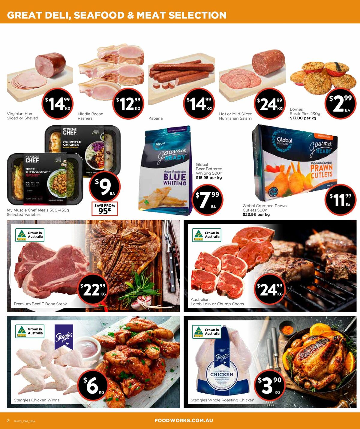 FoodWorks Supermarket Catalogues from 25 August