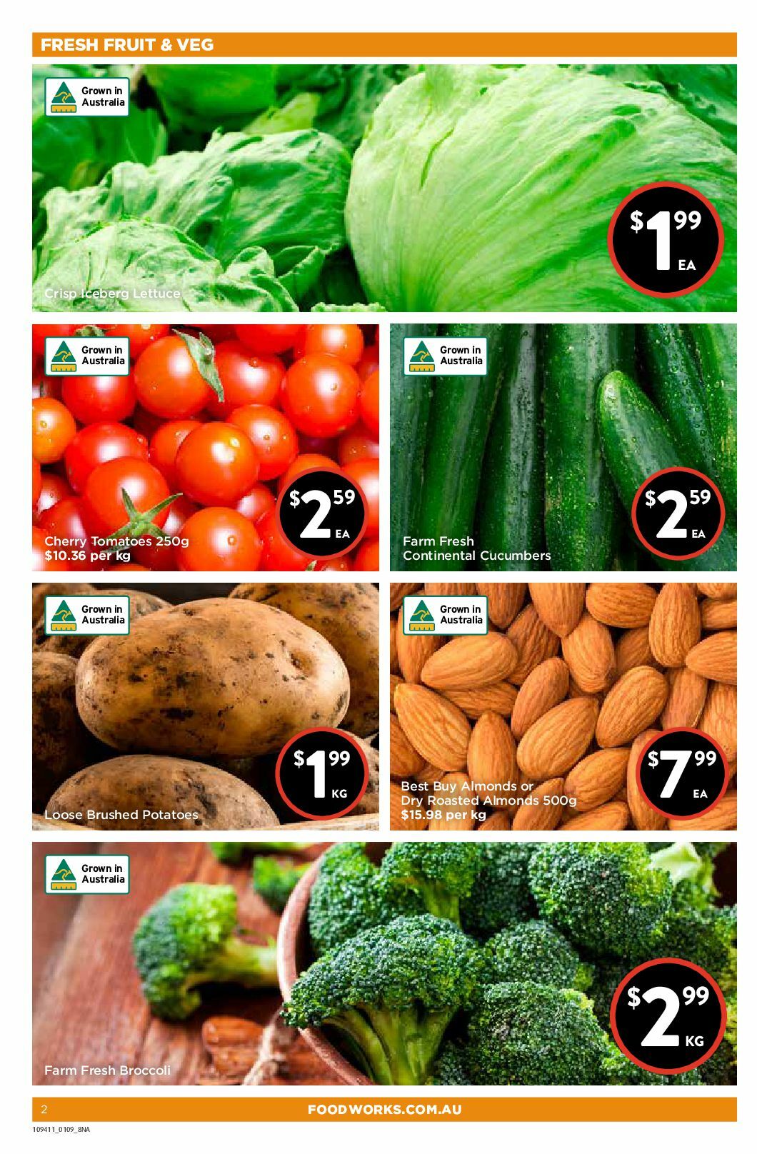 FoodWorks Catalogues from 1 September