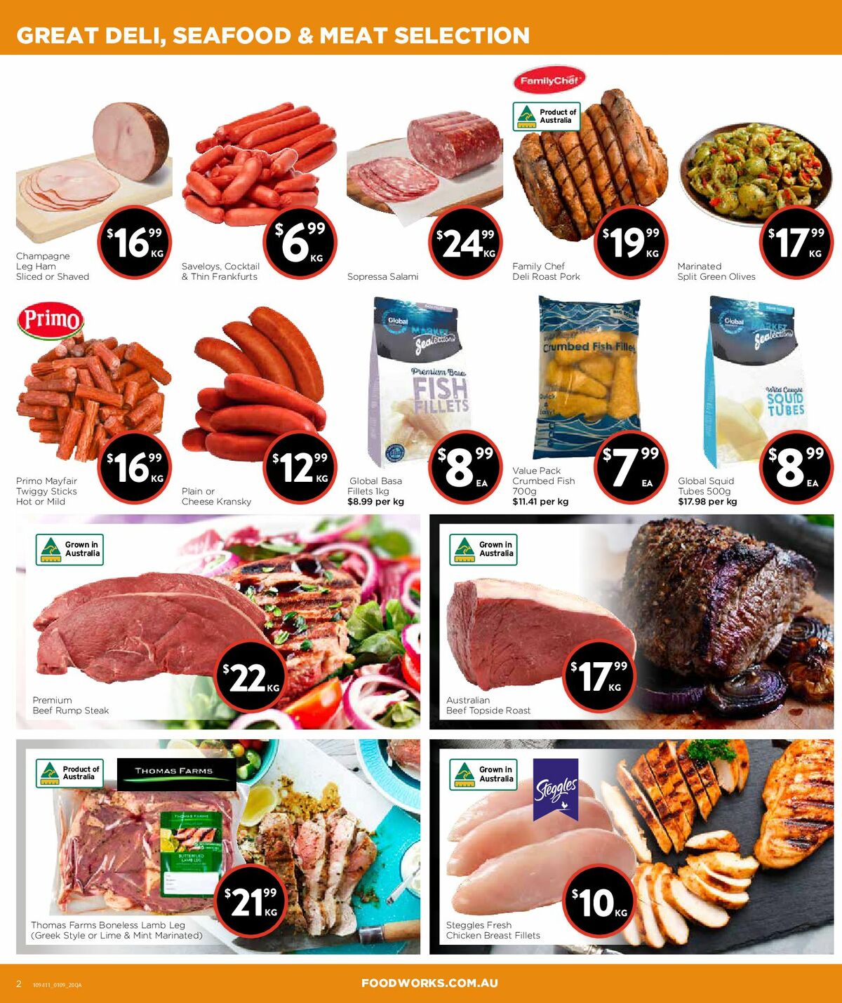 FoodWorks Supermarket Catalogues from 1 September