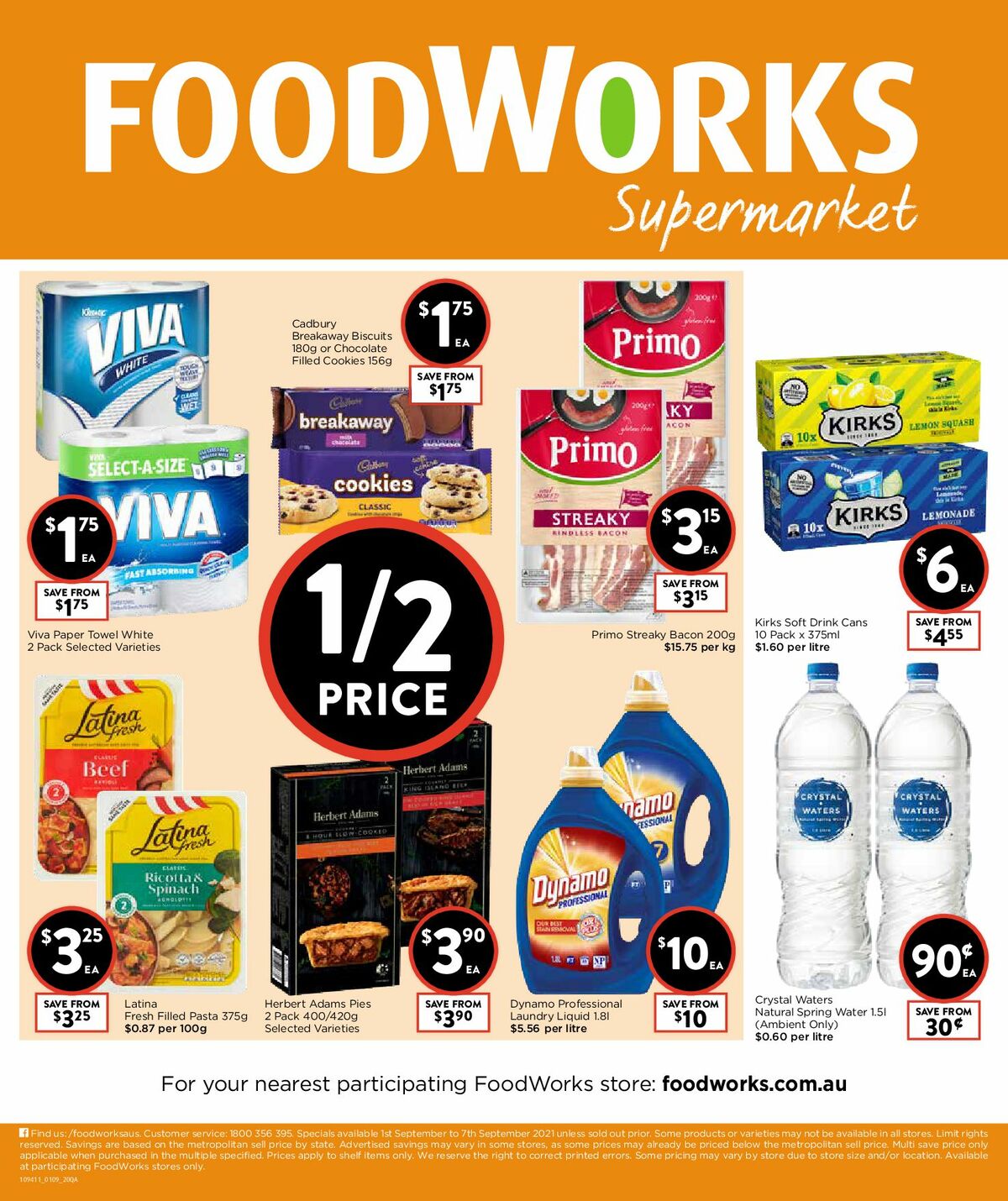 FoodWorks Supermarket Catalogues from 1 September
