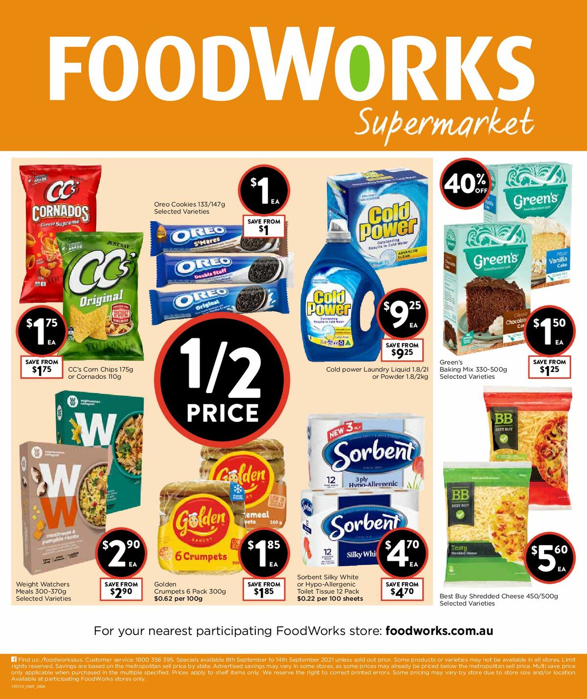 FoodWorks Supermarket Catalogues from 8 September