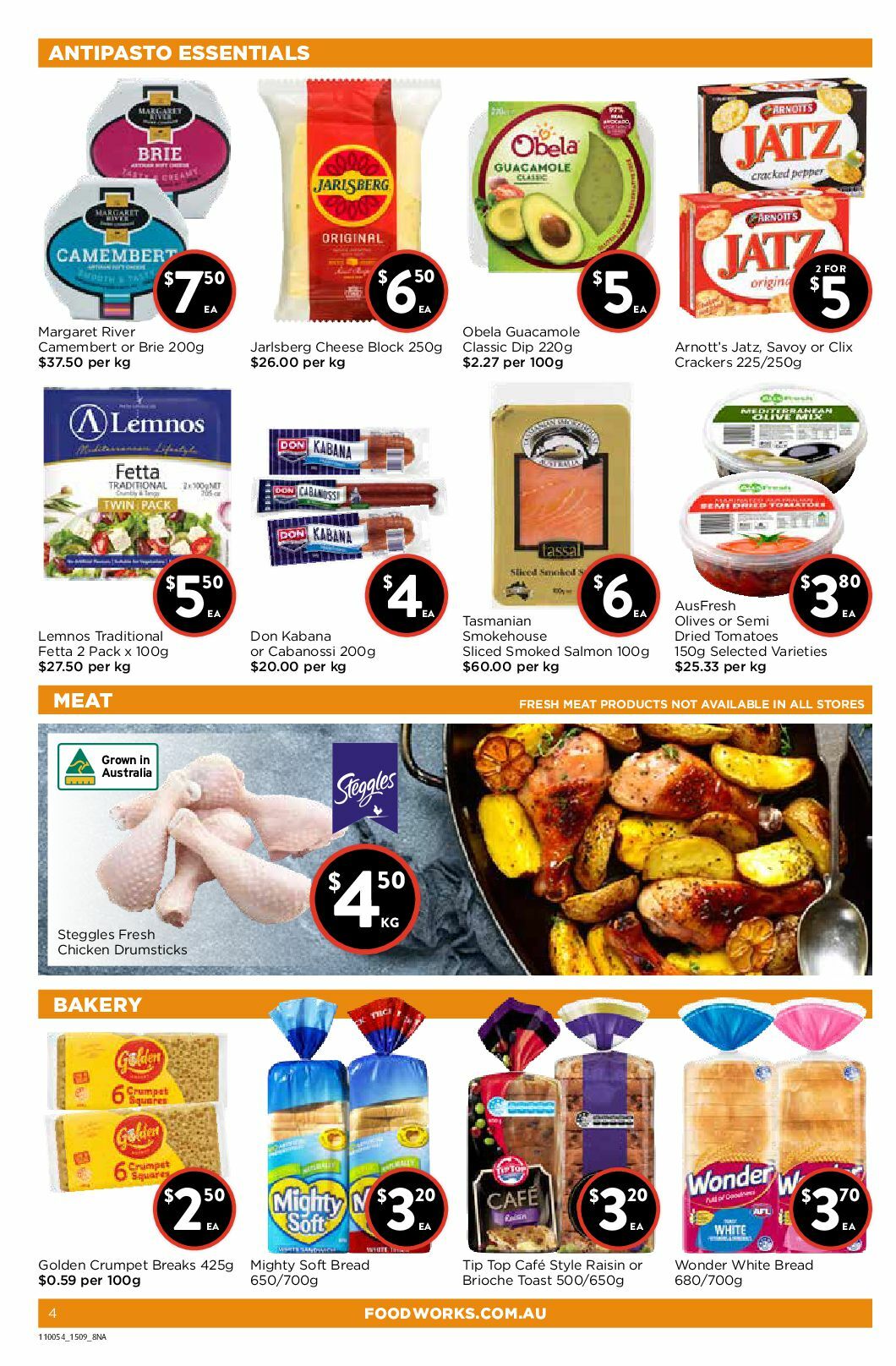 FoodWorks Catalogues from 15 September