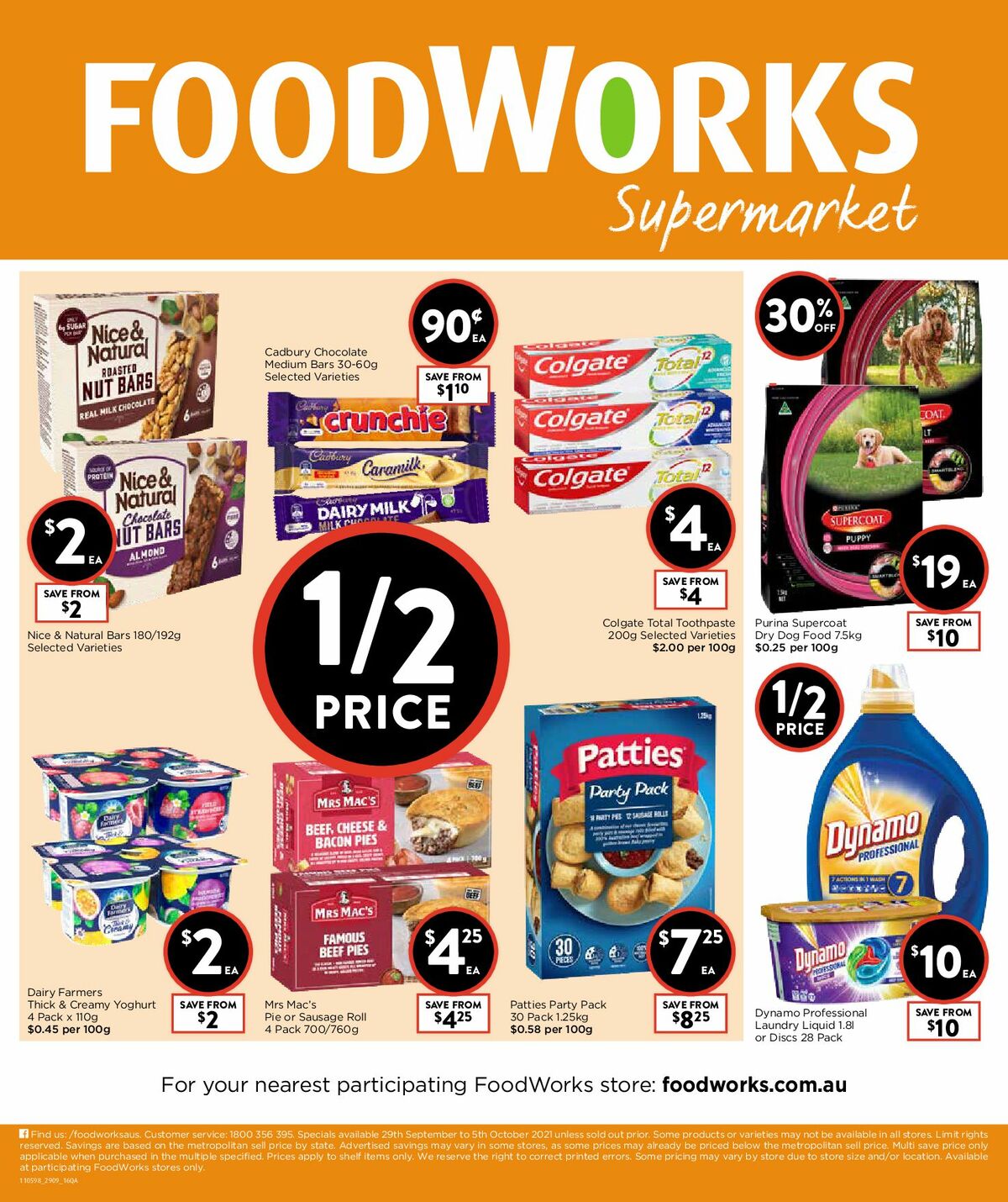 FoodWorks Supermarket Catalogues from 29 September