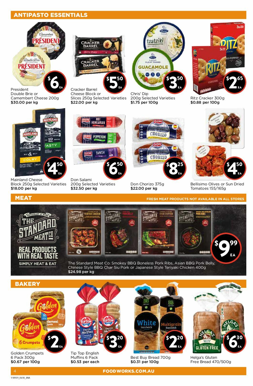 FoodWorks Catalogues from 6 October