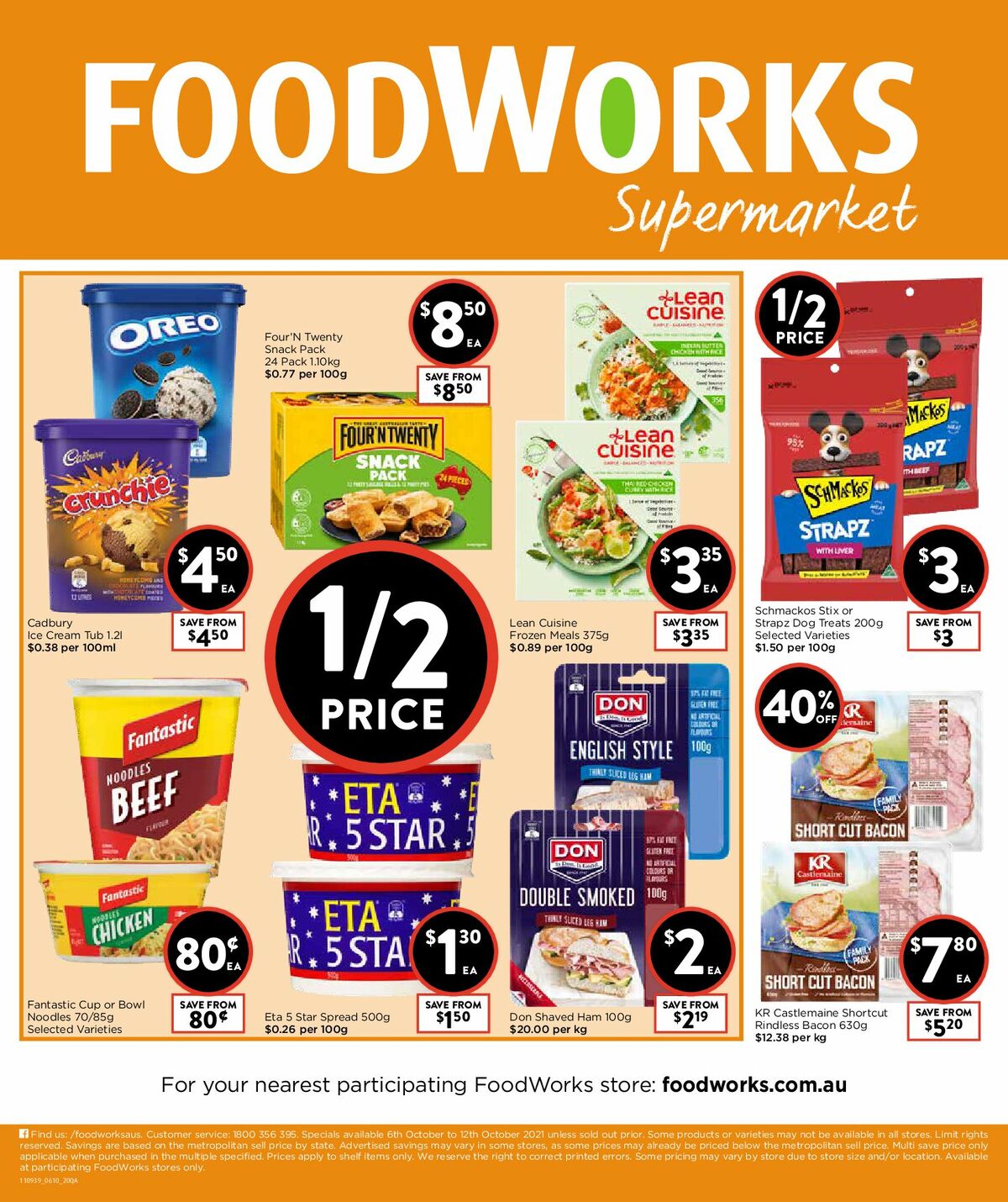 FoodWorks Supermarket Catalogues from 6 October