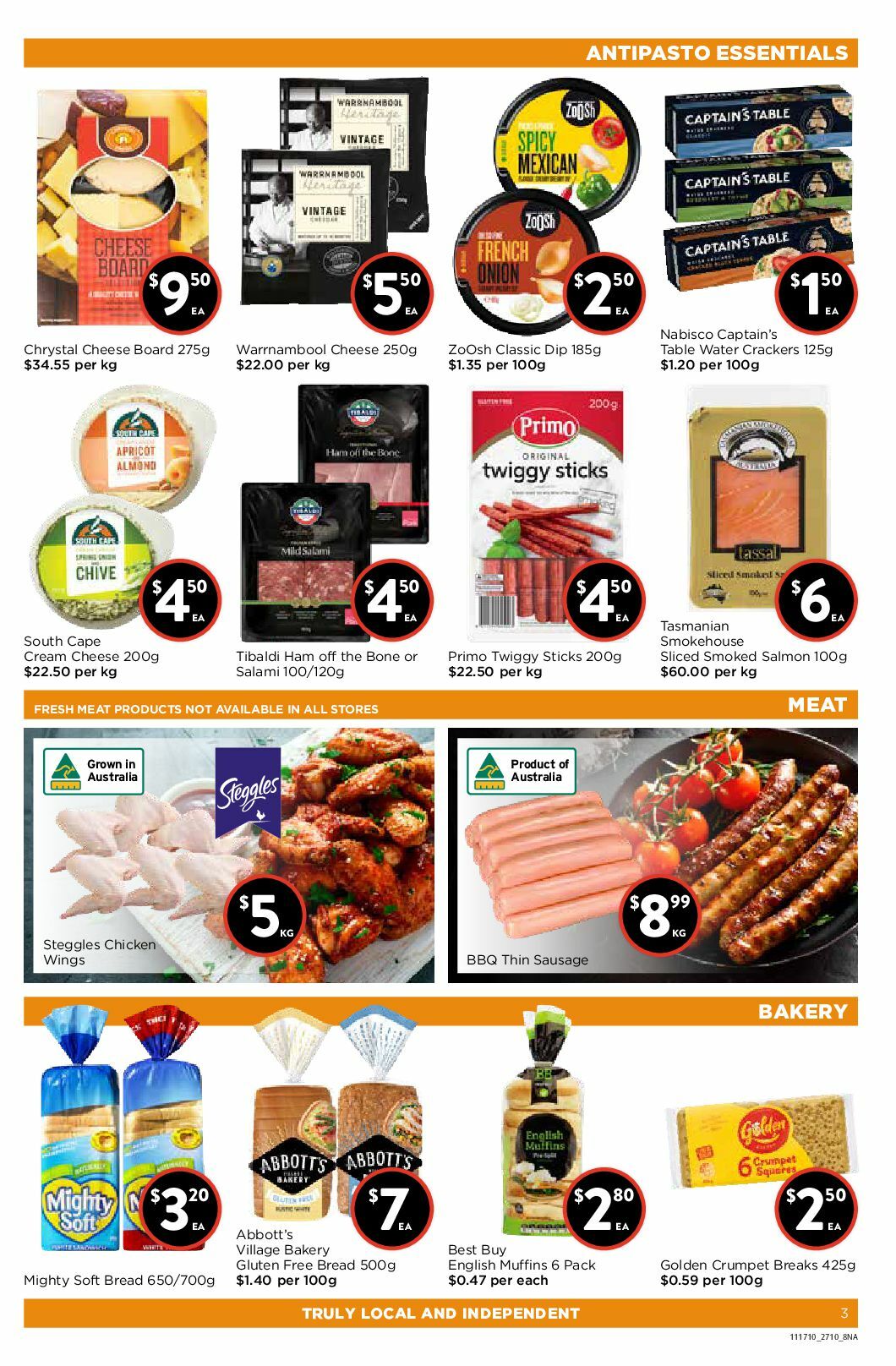 FoodWorks Catalogues from 27 October