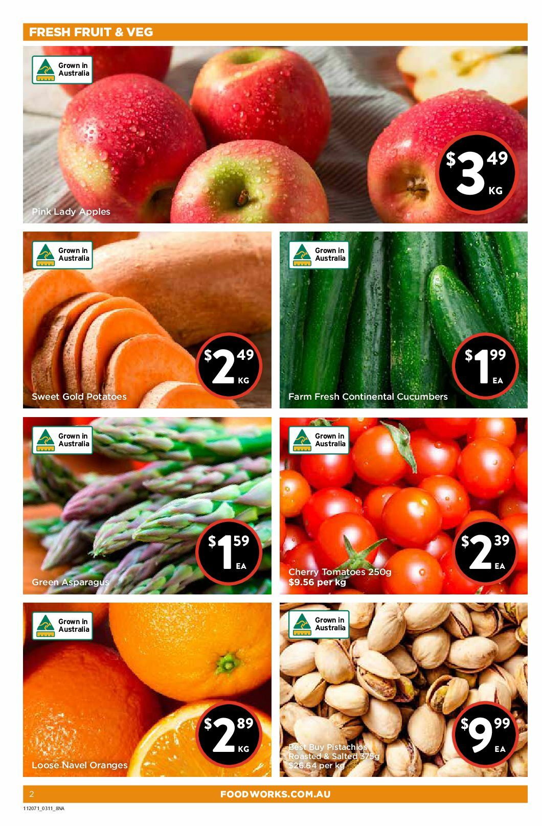FoodWorks Catalogues from 3 November
