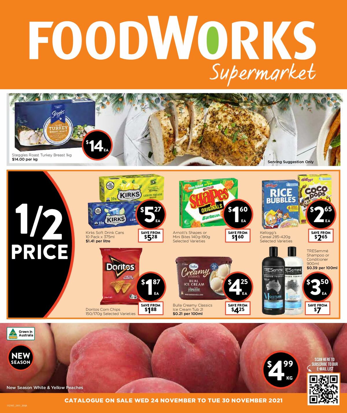 FoodWorks Supermarket Catalogues from 24 November