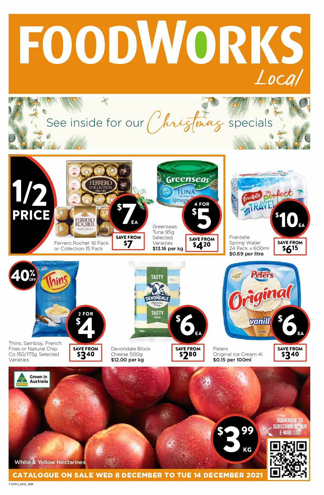 FoodWorks Catalogues from 8 December