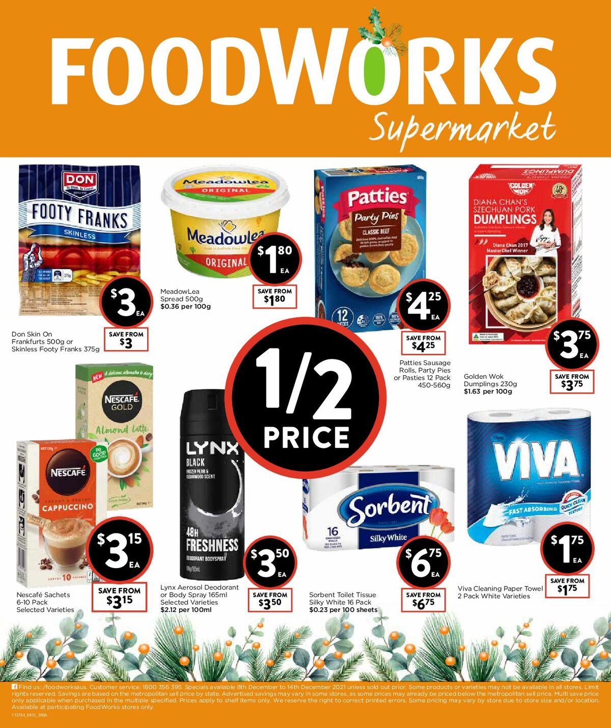 FoodWorks Supermarket Catalogues from 8 December